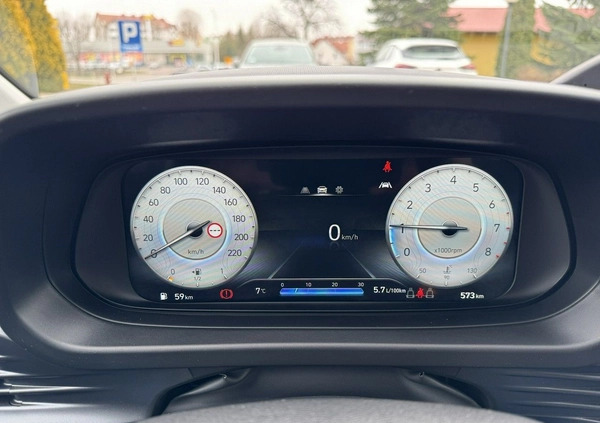 Hyundai i20 cena 82950 przebieg: 572, rok produkcji 2023 z Bystrzyca Kłodzka małe 407